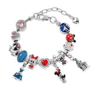 Disney Mickey Mouse Princess Charm Bracelet